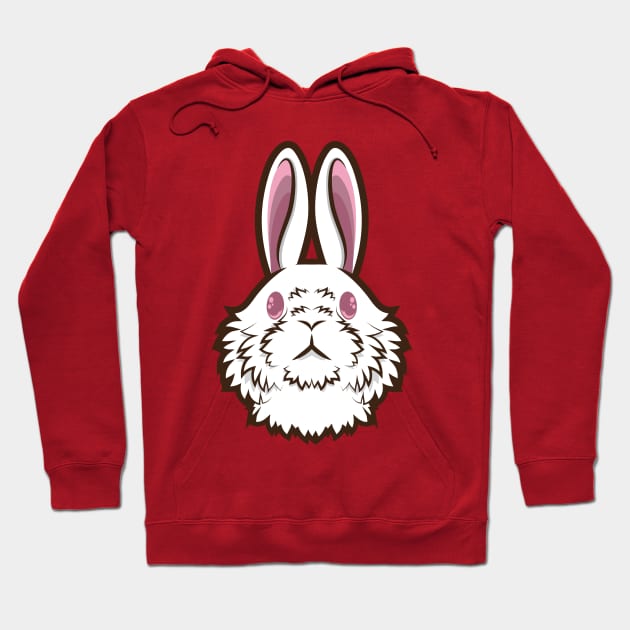 White Rabbit Hoodie by JenniferSmith